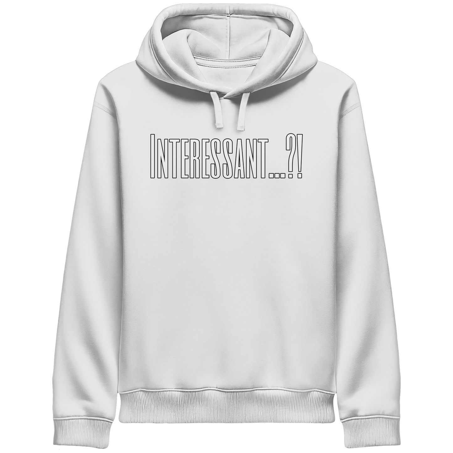 INTERESTING...? - Organic Side Pocket Hoodie