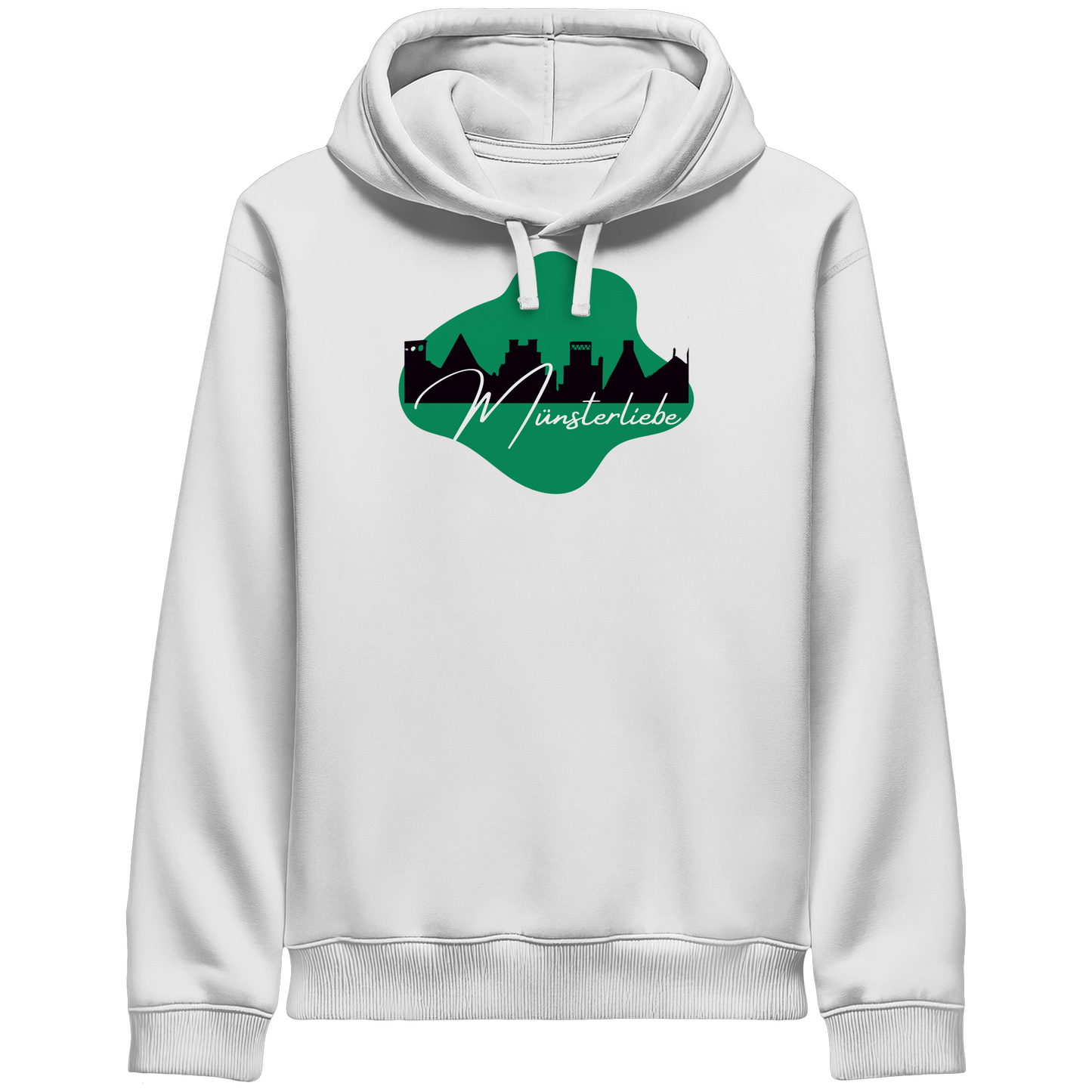 SKYLINEMÜNSTERLIEBE! - Organic Side Pocket Hoodie