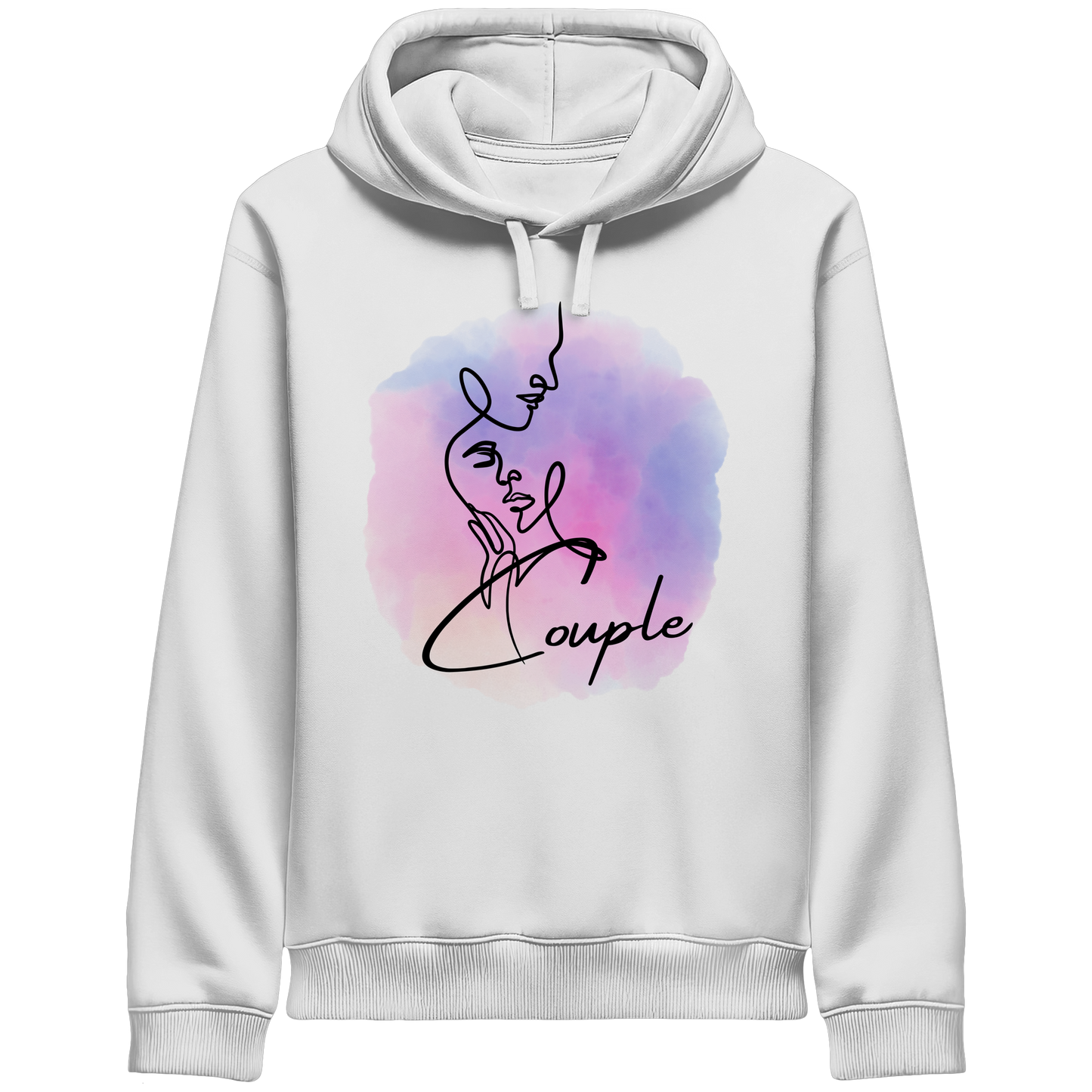 COUPLELINES! - Organic Side Pocket Hoodie