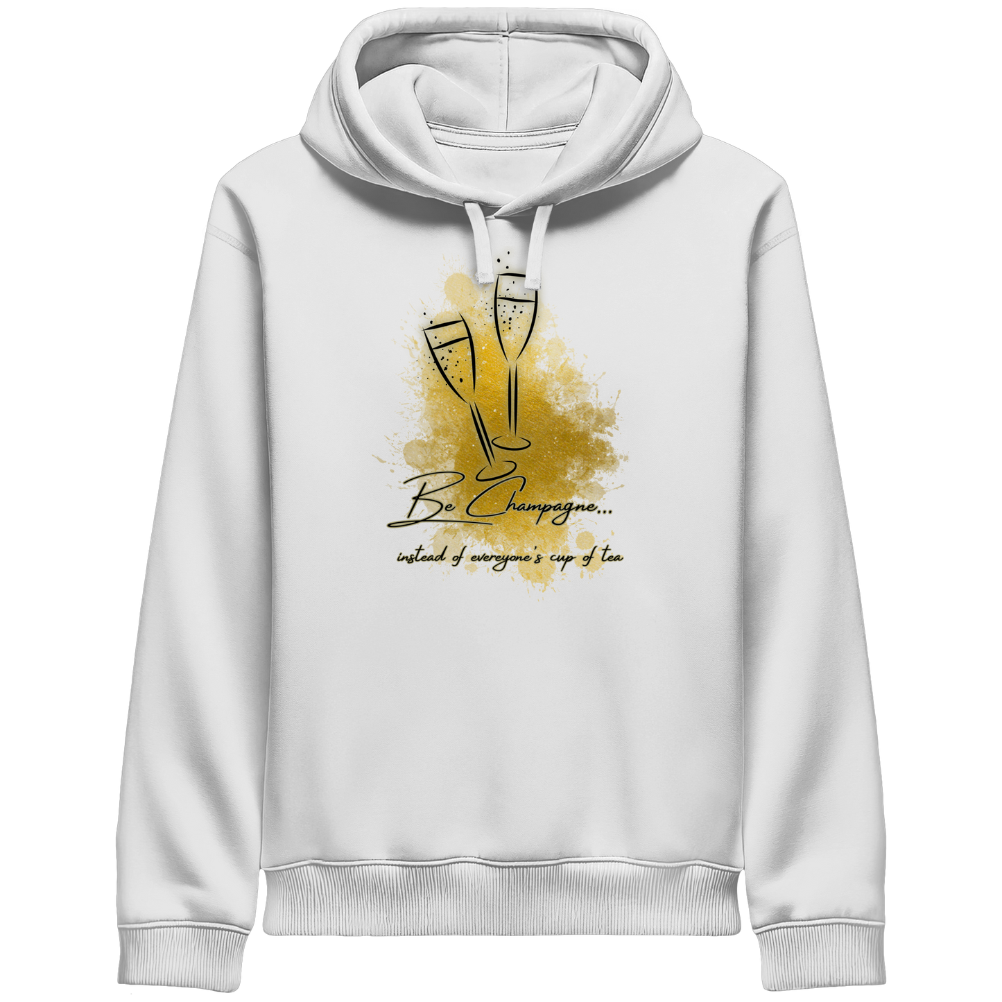 CHAMPAGNE! - Organic Side Pocket Hoodie