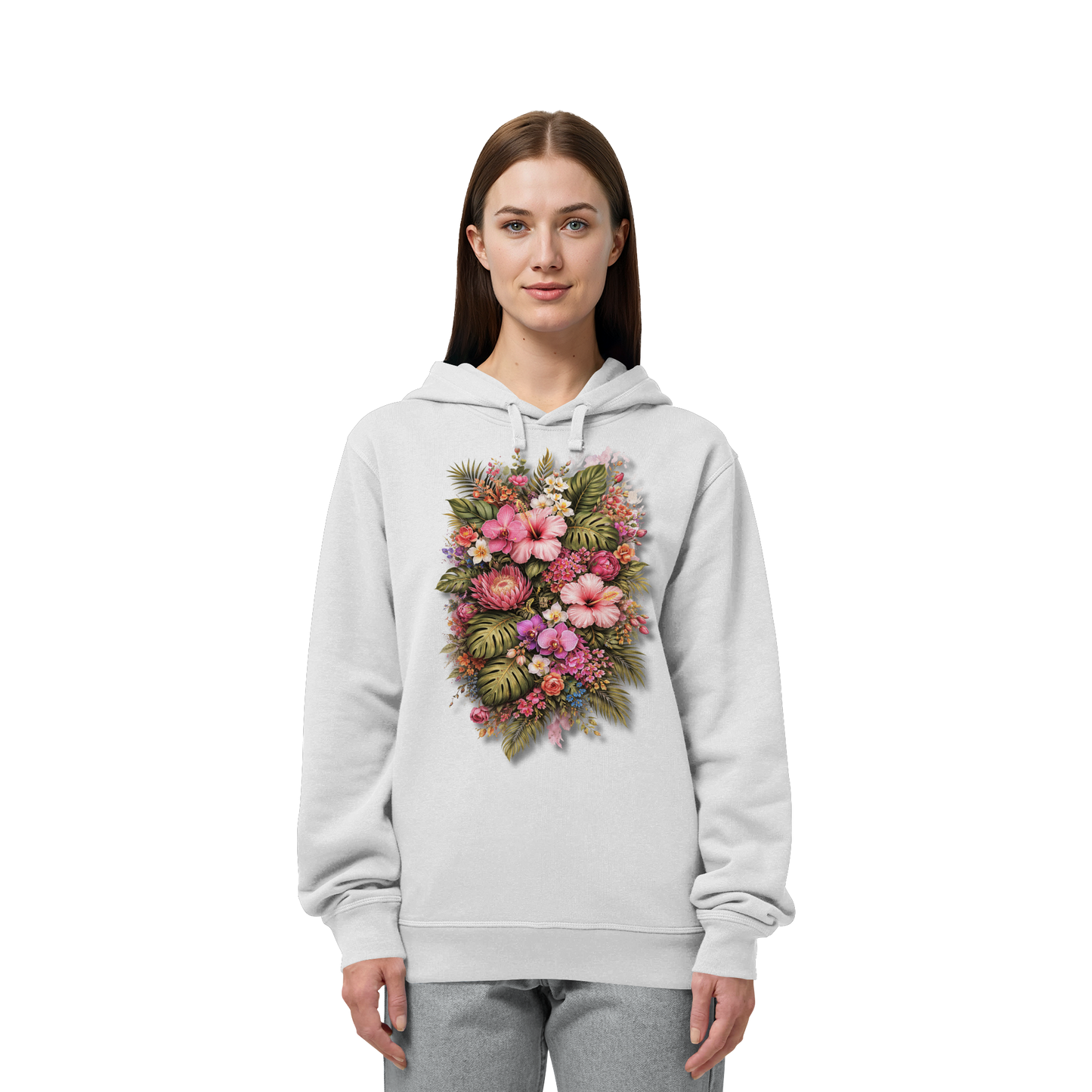FLOWERPOWER! - Organic Side Pocket Hoodie