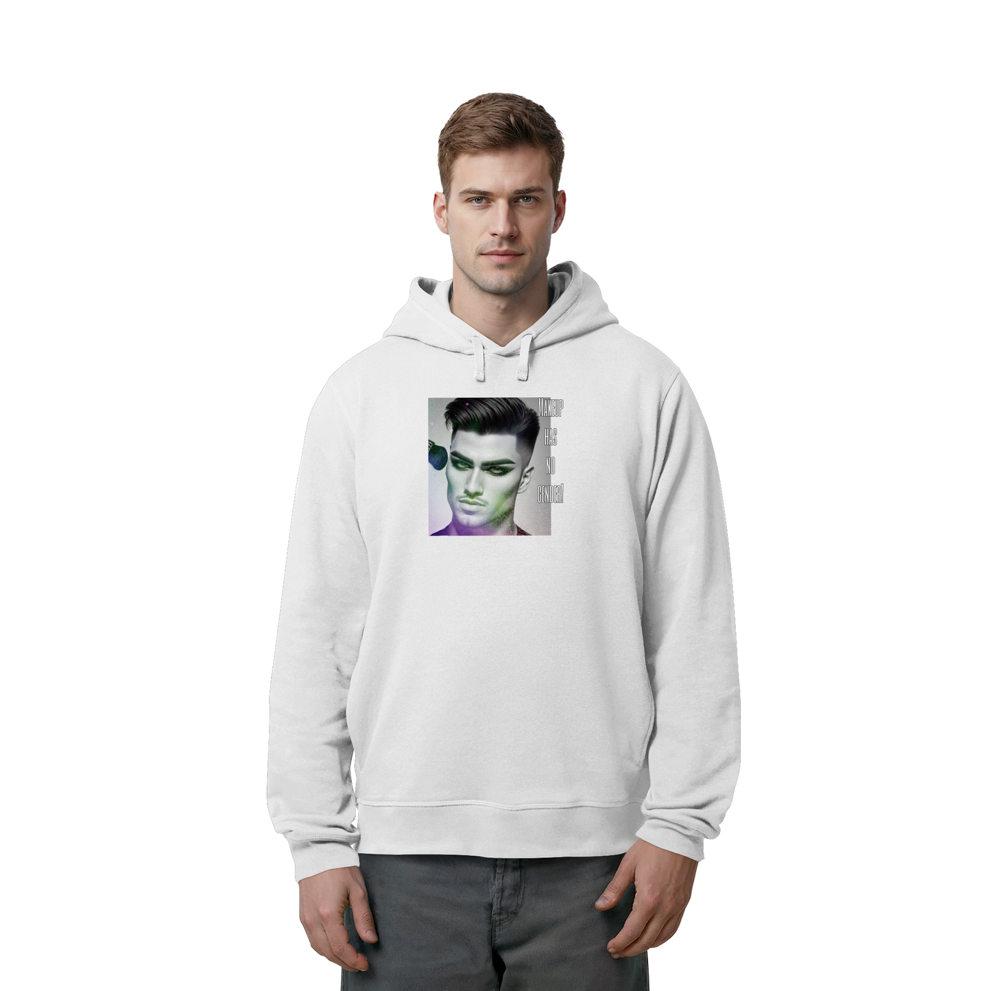 MAKEUPHASNOGENDER! - Organic Side Pocket Hoodie