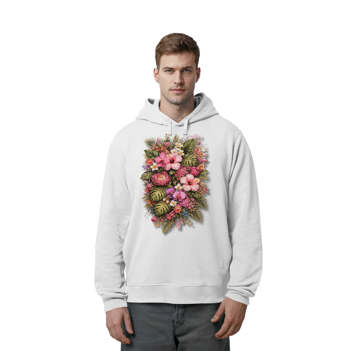 FLOWERPOWER! - Organic Side Pocket Hoodie