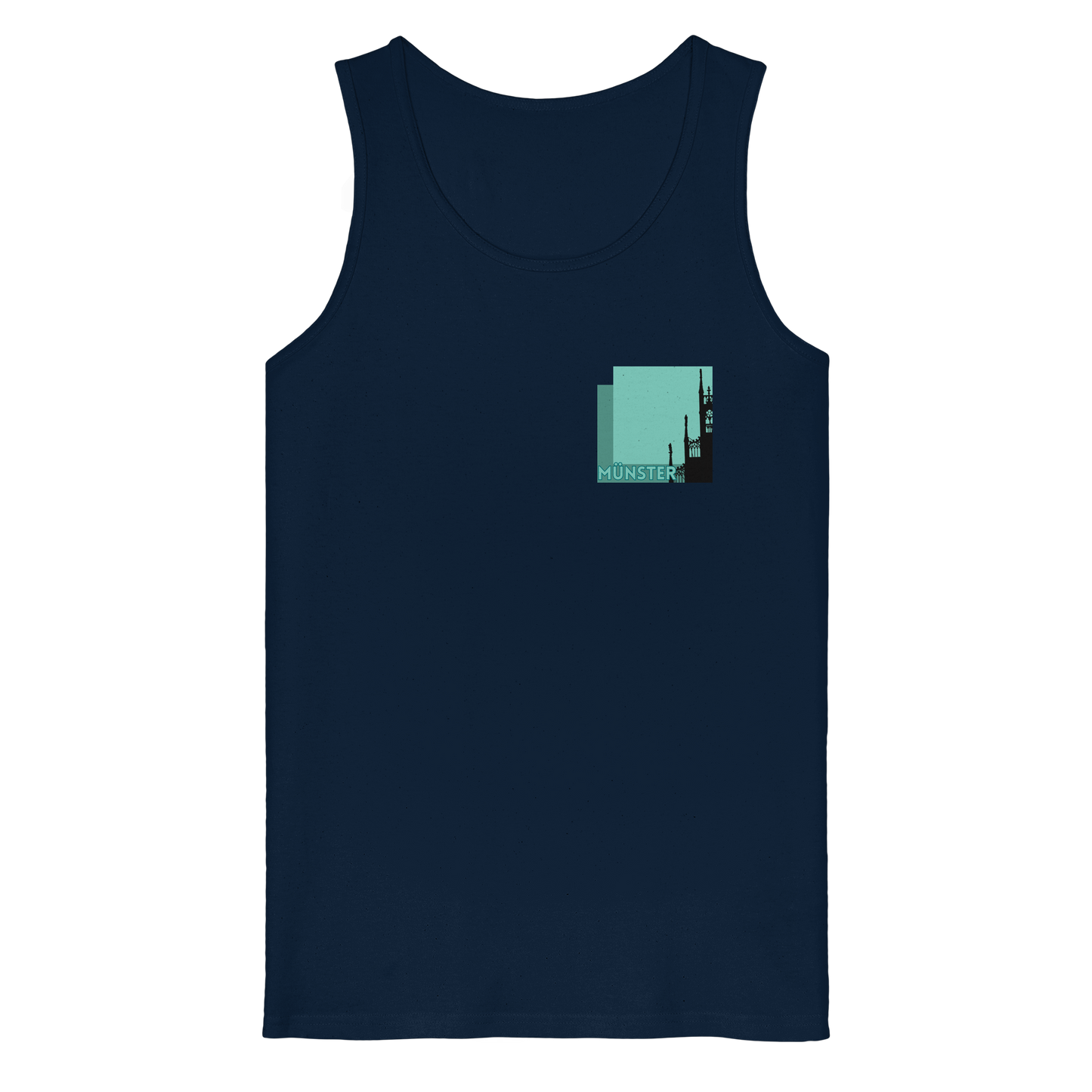 MÜNSTER SILHOUETTE! - Organic Tank Top