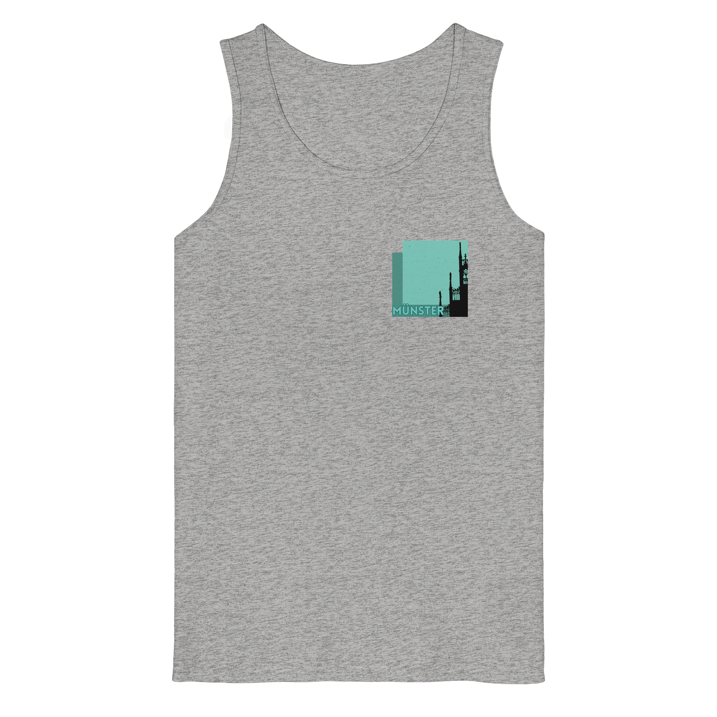MÜNSTER SILHOUETTE! - Organic Tank Top
