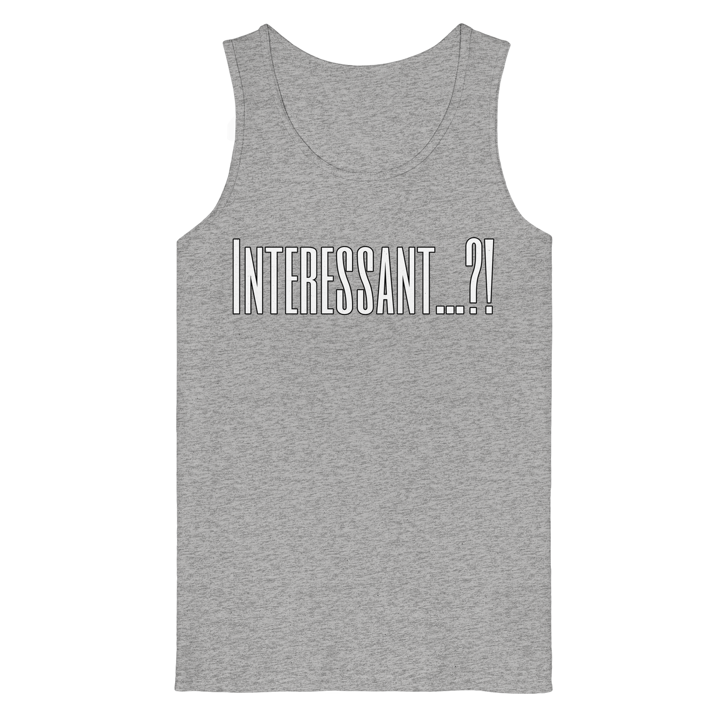 INTERESTING...?! - Organic Tank Top