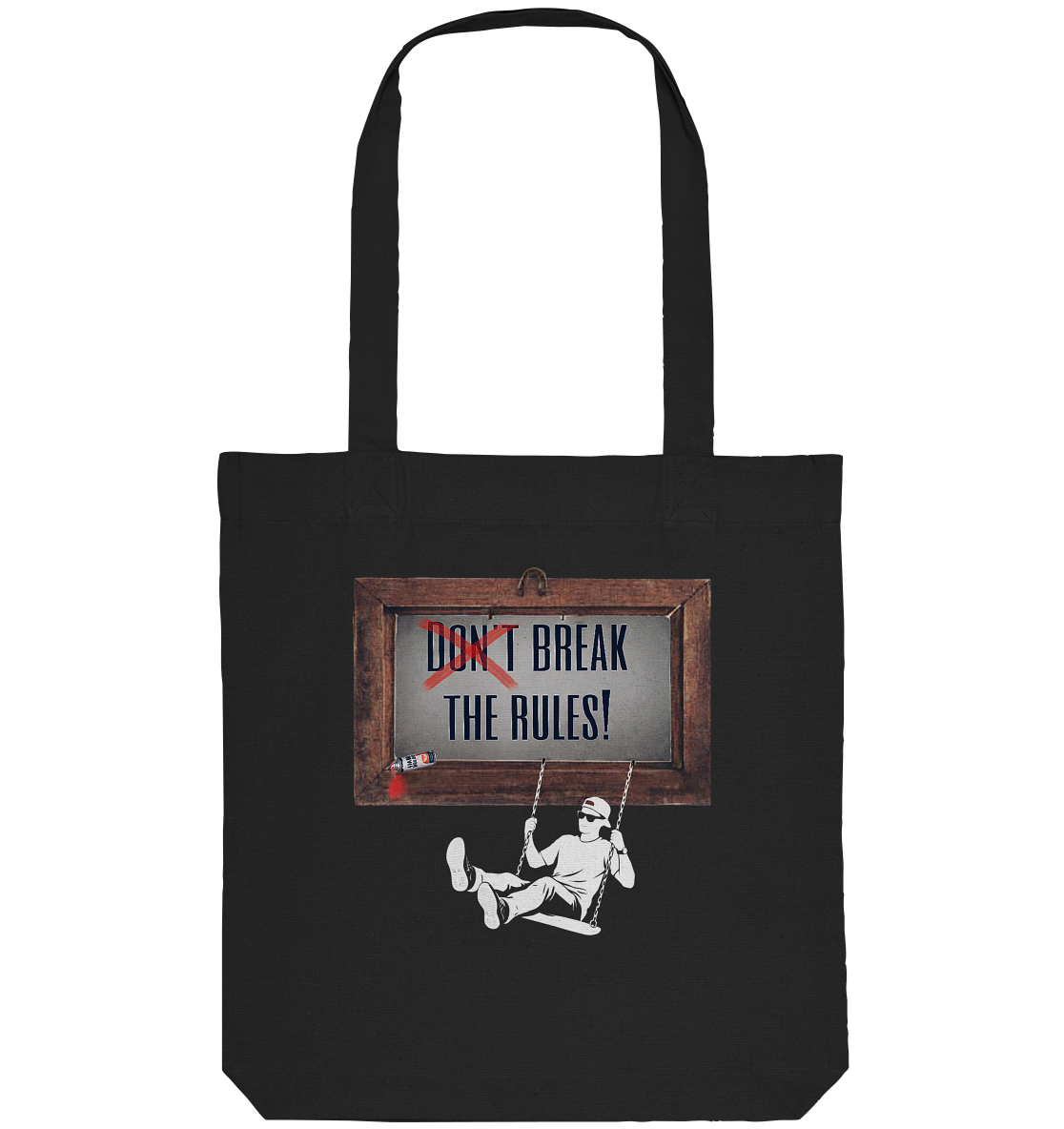 BREAKTHERULES! - Organic Tote Bag