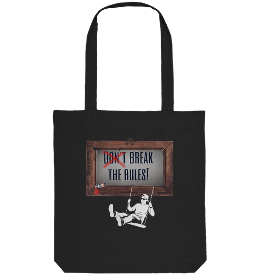 BREAKTHERULES! - Organic Tote-Bag