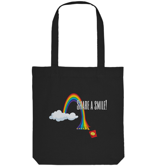 SHAREASMILE! - Organic Tote-Bag