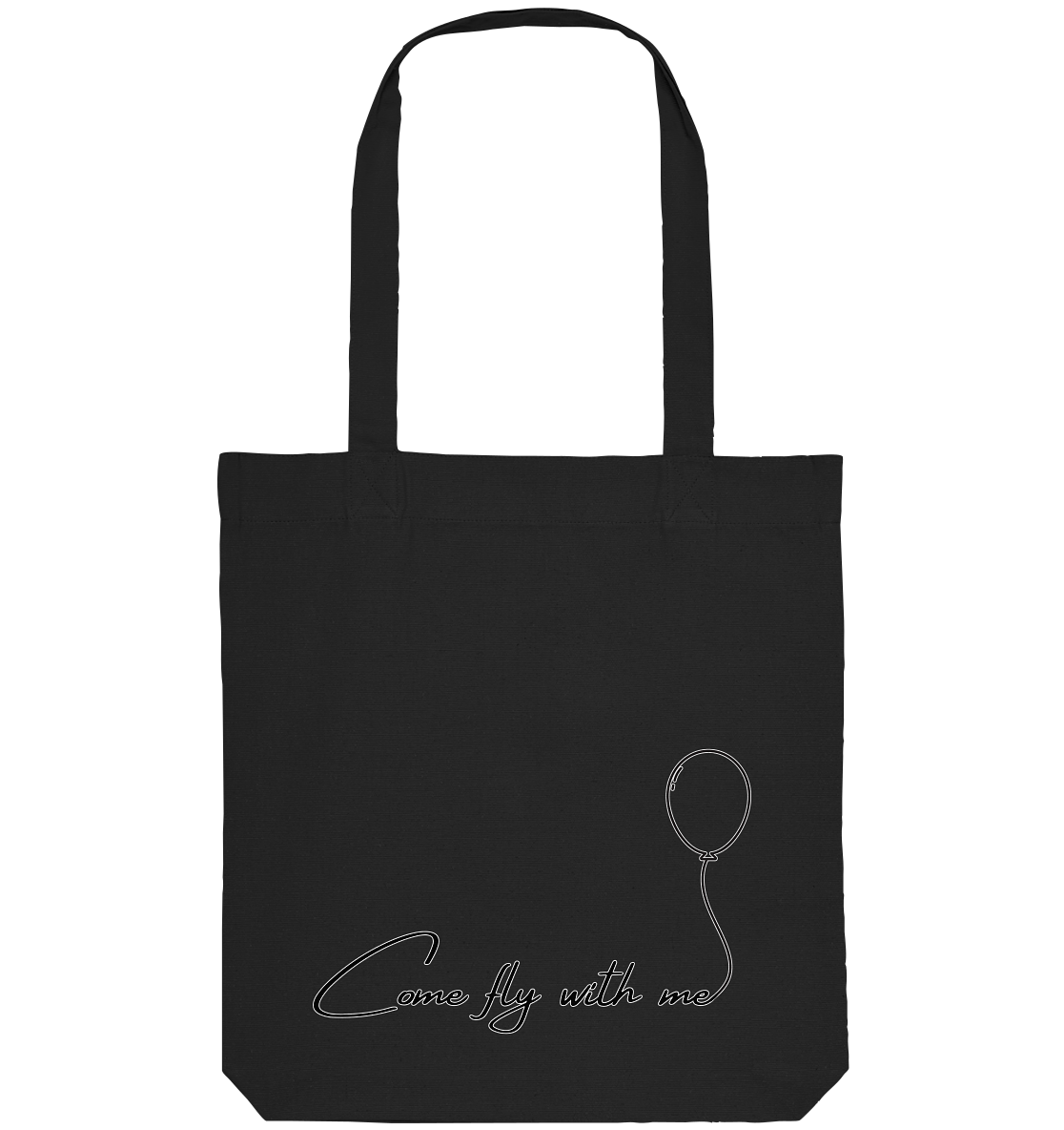 COMEFLYWITHME! - Organic Tote Bag