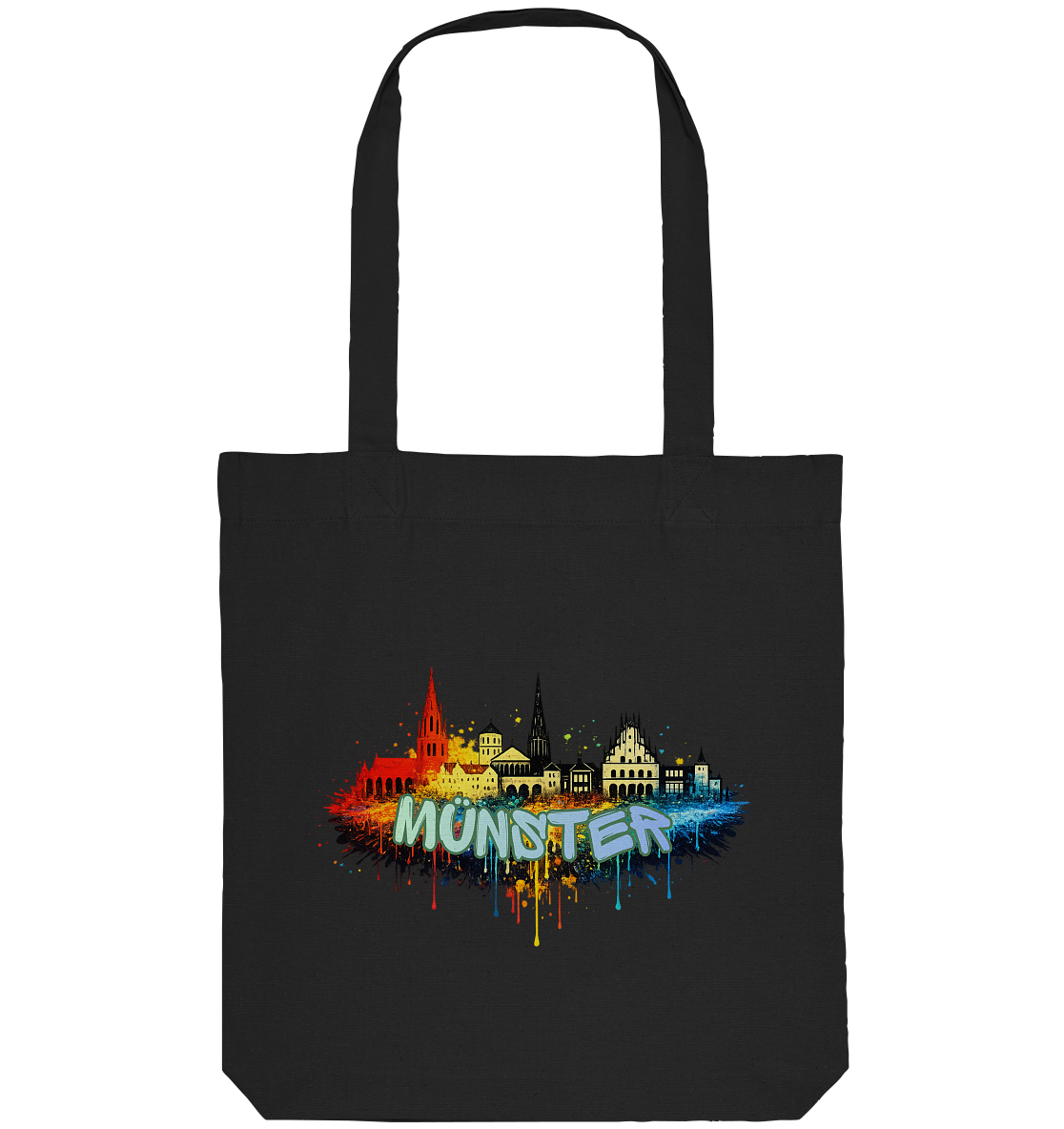 MÜNSTER SPRAY! - Organic Tote Bag