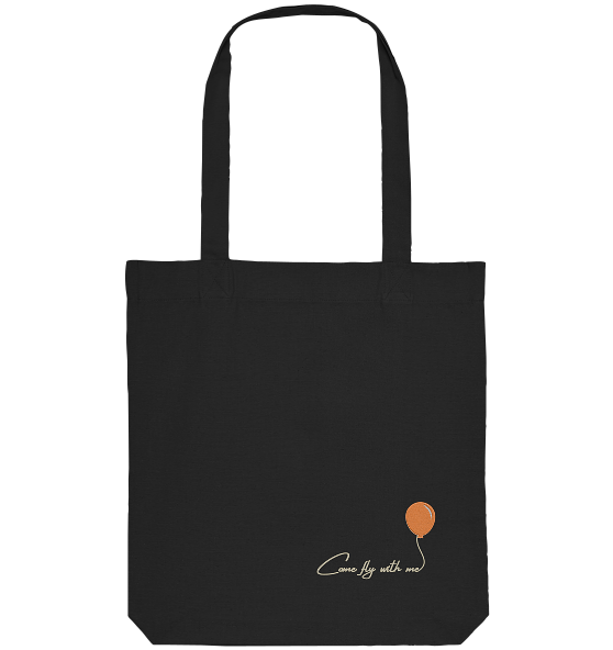 COMEFLYWITHME! (Stick) - Organic Tote Bag