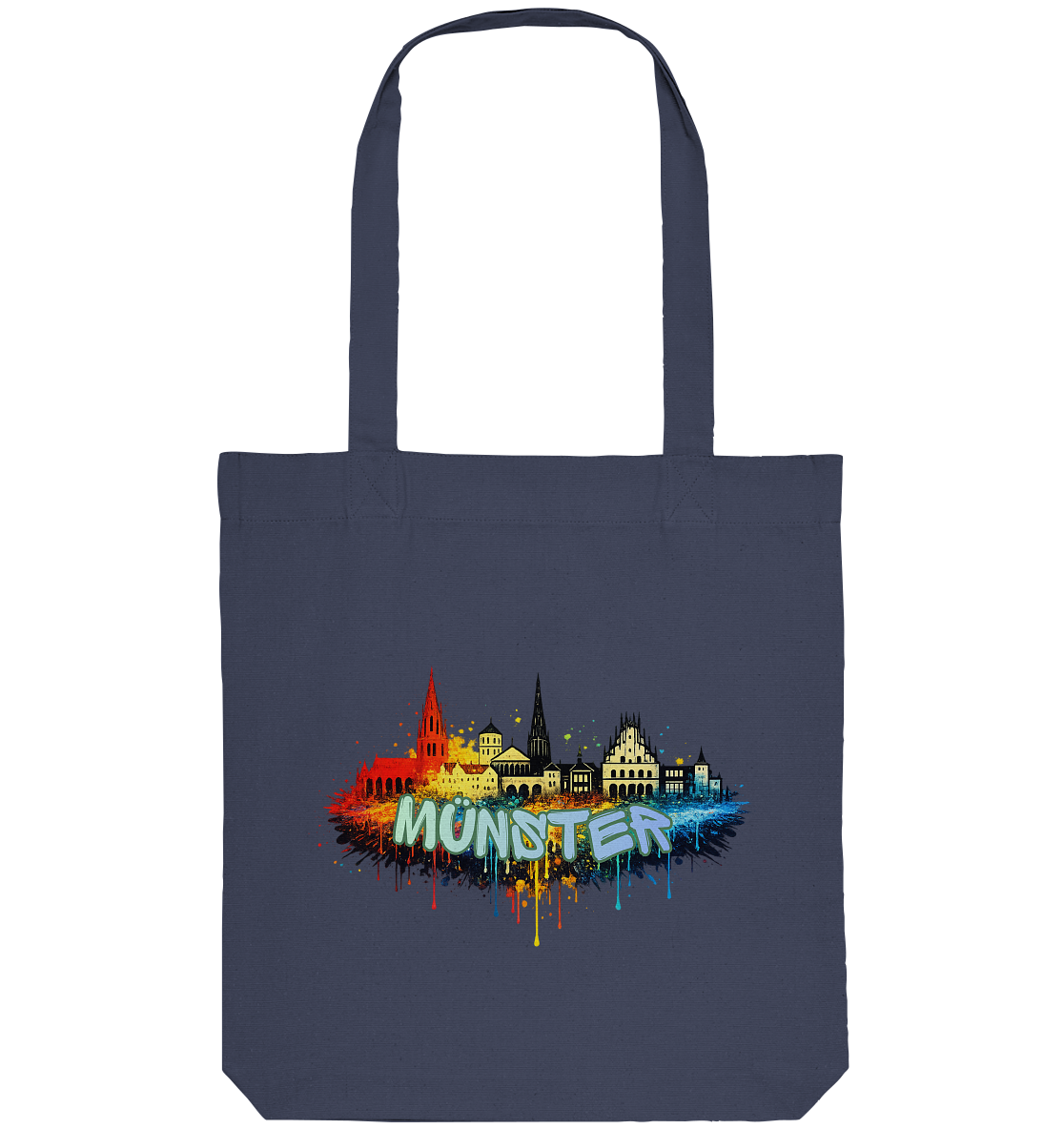 MÜNSTER SPRAY! - Organic Tote Bag