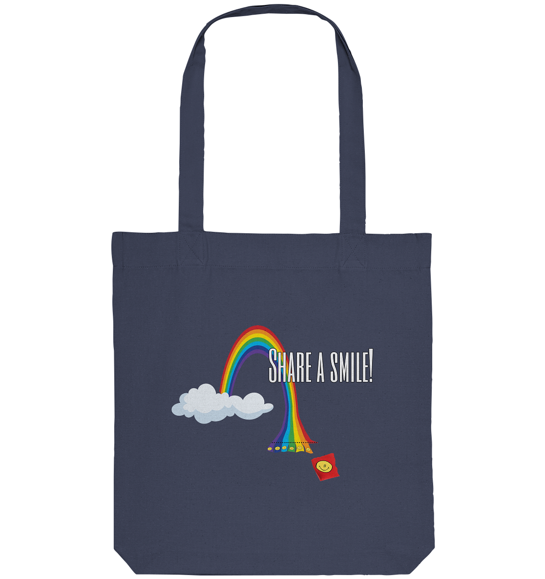 SHAREASMILE! - Organic Tote Bag