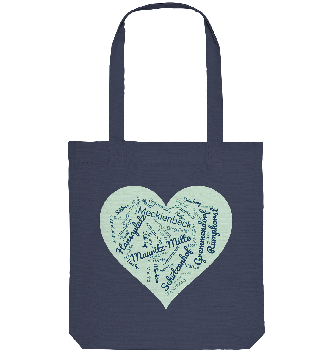 MÜNSTERHERZ! - Organic Tote Bag