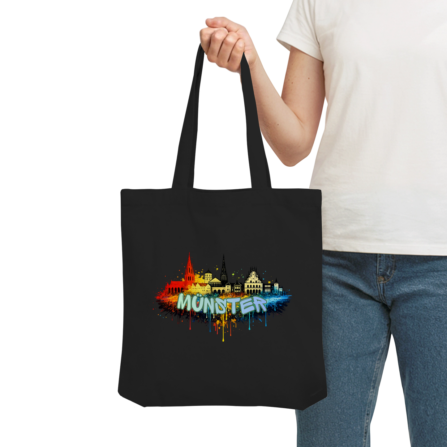 MÜNSTER SPRAY! - Organic Tote Bag