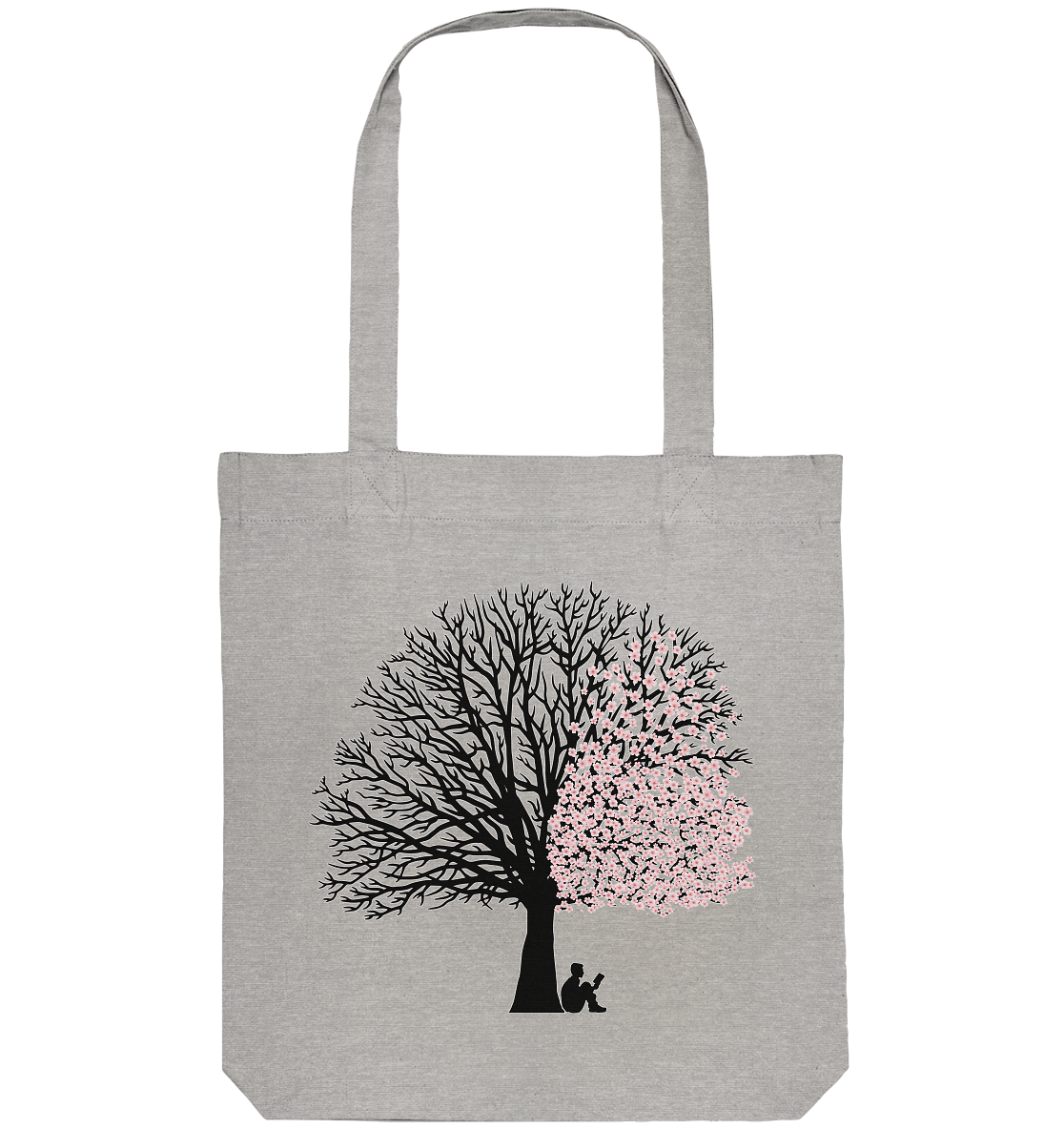 CHERRY BLOSSOM SHADOWS! - Organic Tote Bag