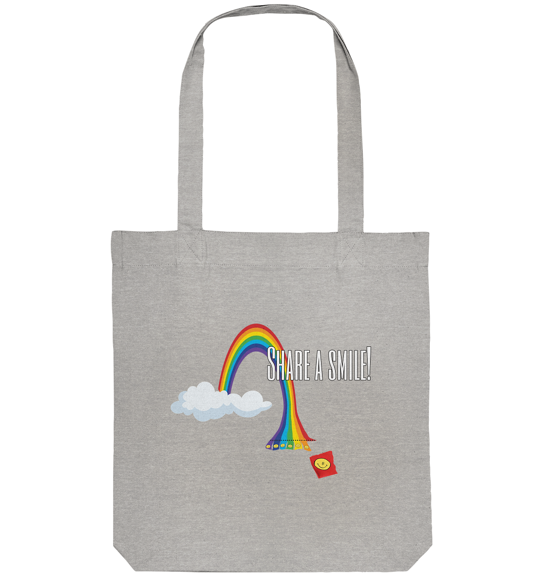 SHAREASMILE! - Organic Tote Bag