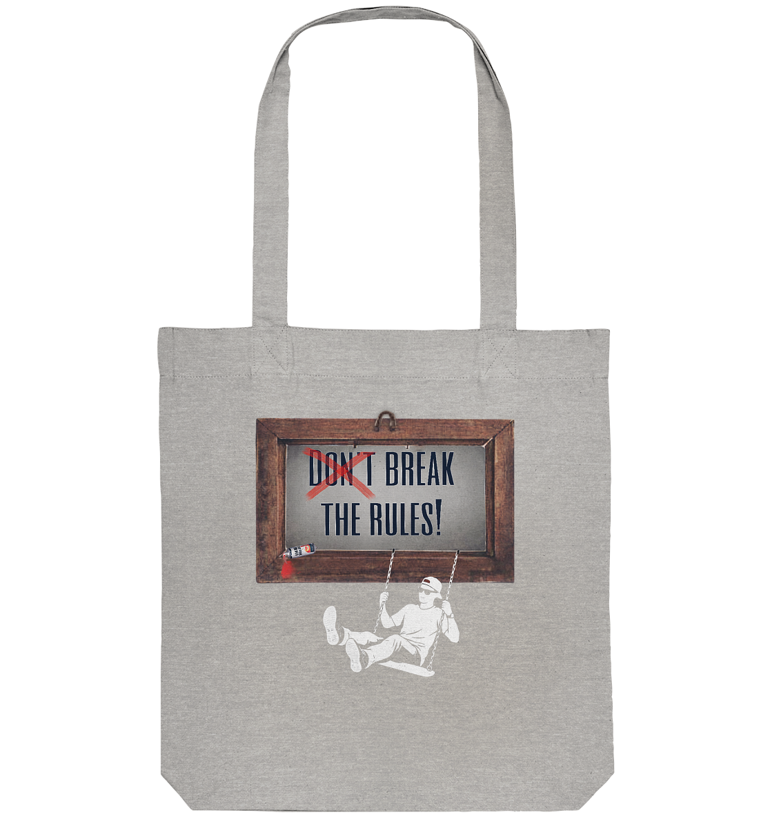 BREAKTHERULES! - Organic Tote Bag
