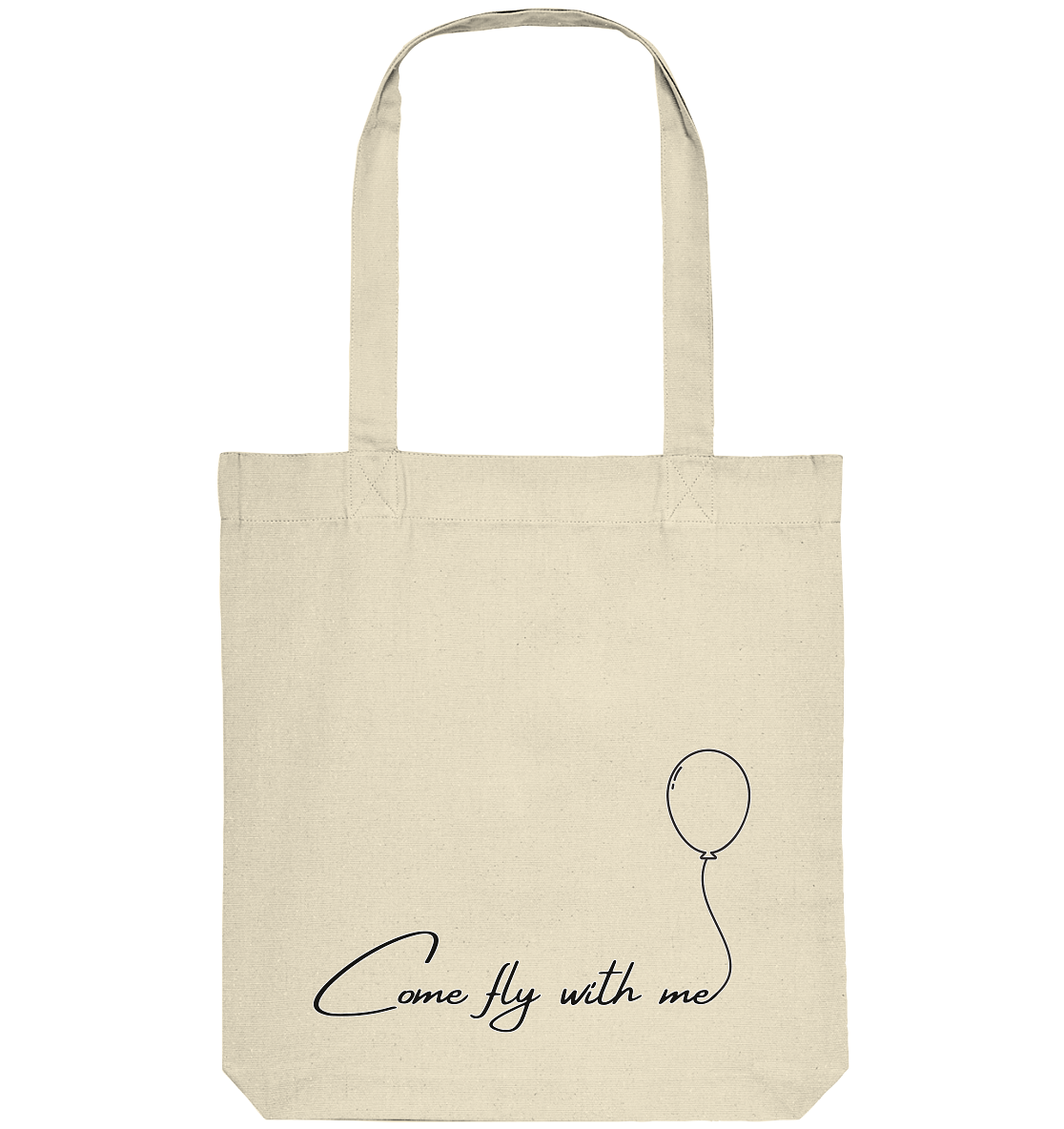 COMEFLYWITHME! - Organic Tote Bag