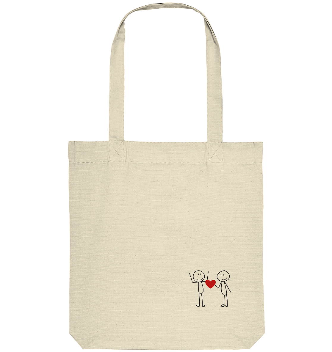 STICKFIGURLOVE! - Organic Tote Bag