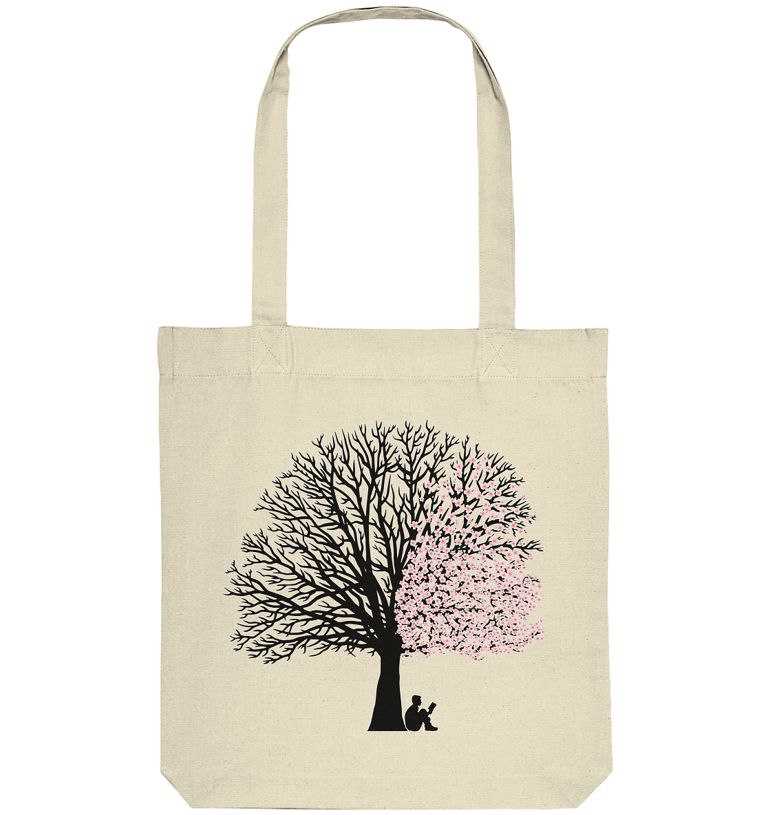 CHERRY BLOSSOM SHADOWS! - Organic Tote Bag