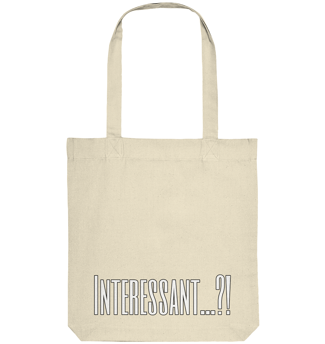 INTERESSANT...?! - Organic Tote-Bag
