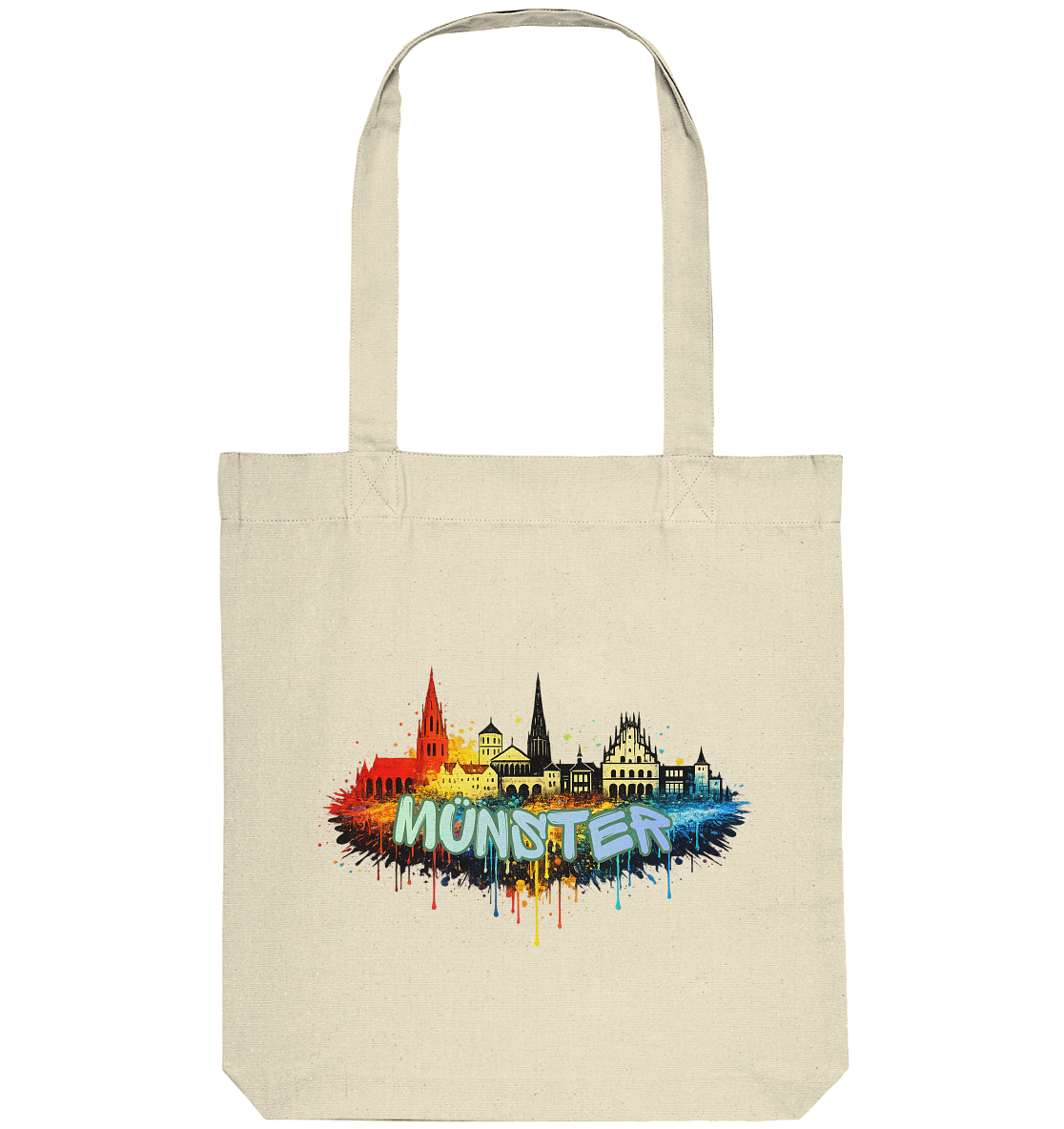 MÜNSTER SPRAY! - Organic Tote Bag