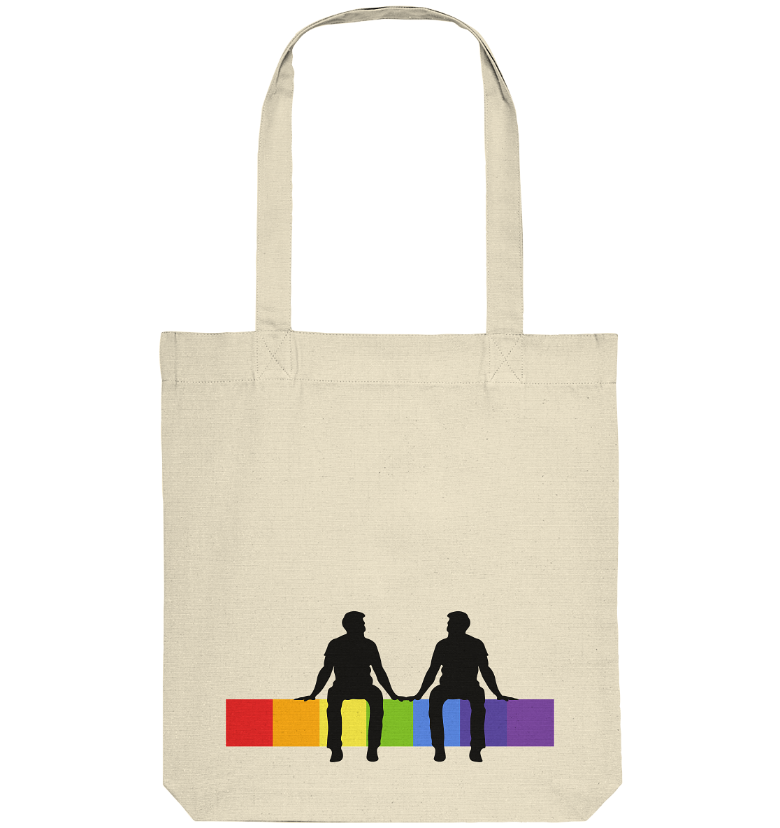 COUPLEMALE! - Organic Tote Bag
