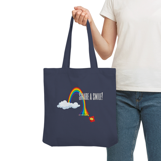 SHAREASMILE! - Organic Tote-Bag
