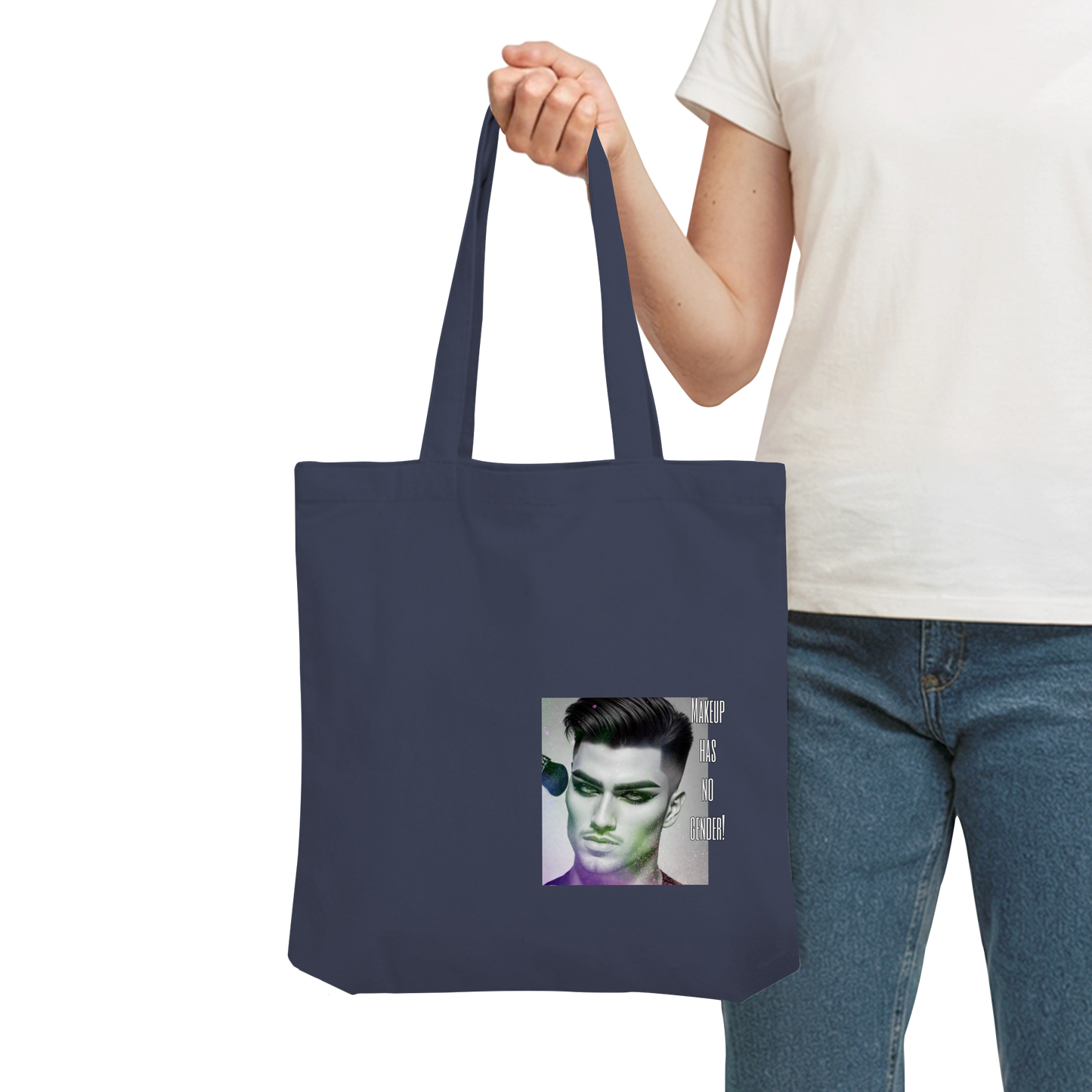 MAKEUPHASNOGENDER! - Organic Tote Bag