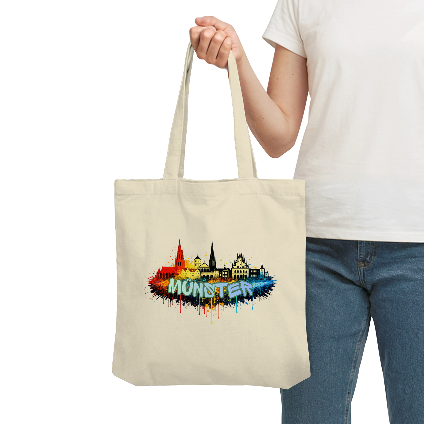 MÜNSTER SPRAY! - Organic Tote Bag