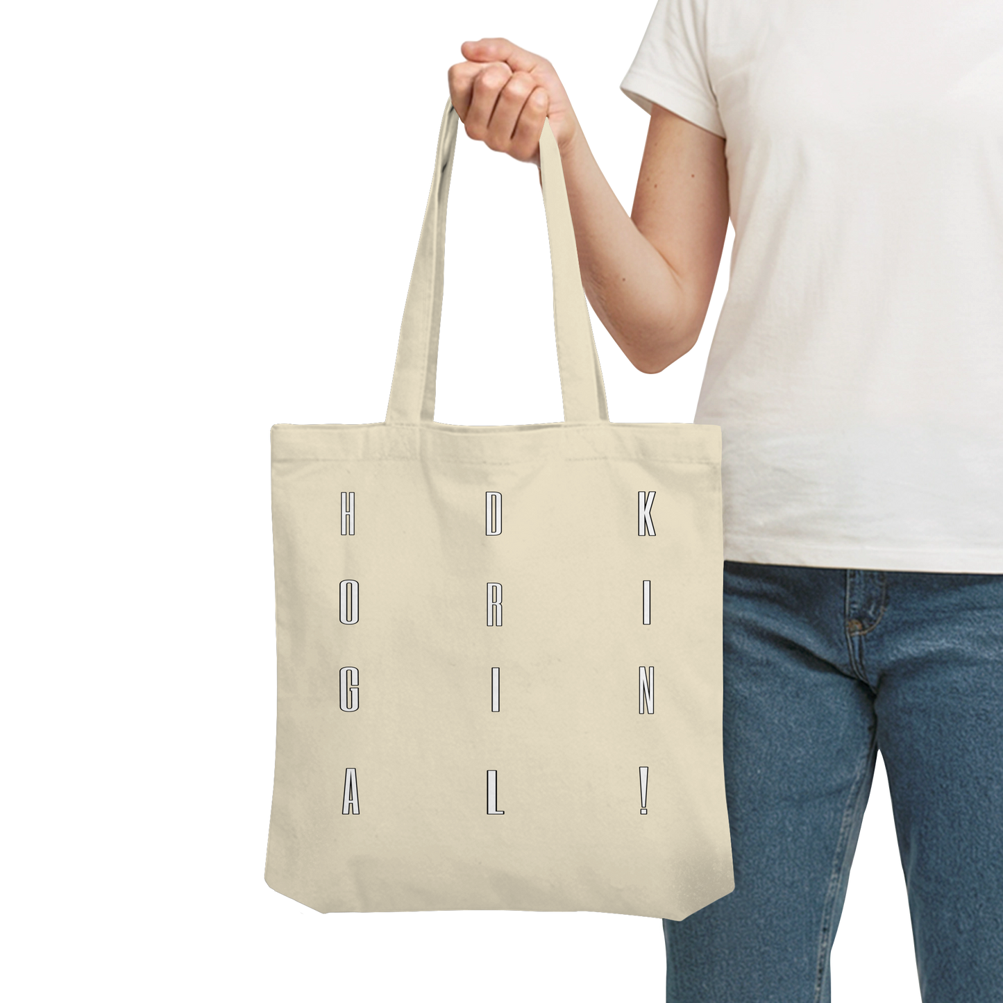HDKORIGINALSQUARE! - Organic Tote Bag