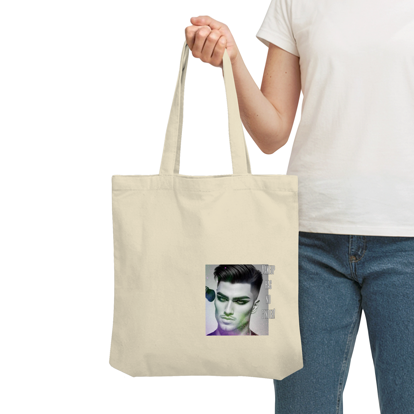 MAKEUPHASNOGENDER! - Organic Tote Bag