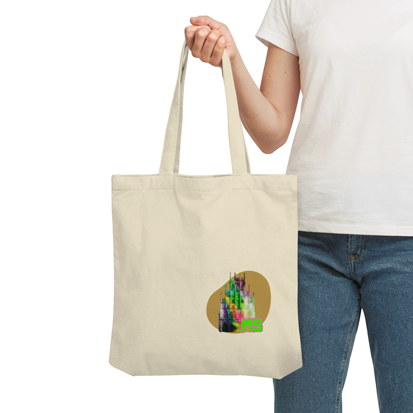 COLORFULTOWNHALL! - Organic Tote-Bag
