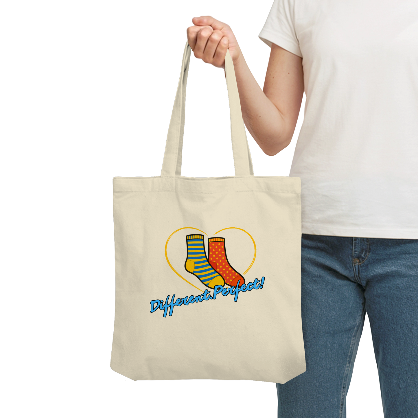 DIFFERENTPERFECT! - Organic Tote Bag