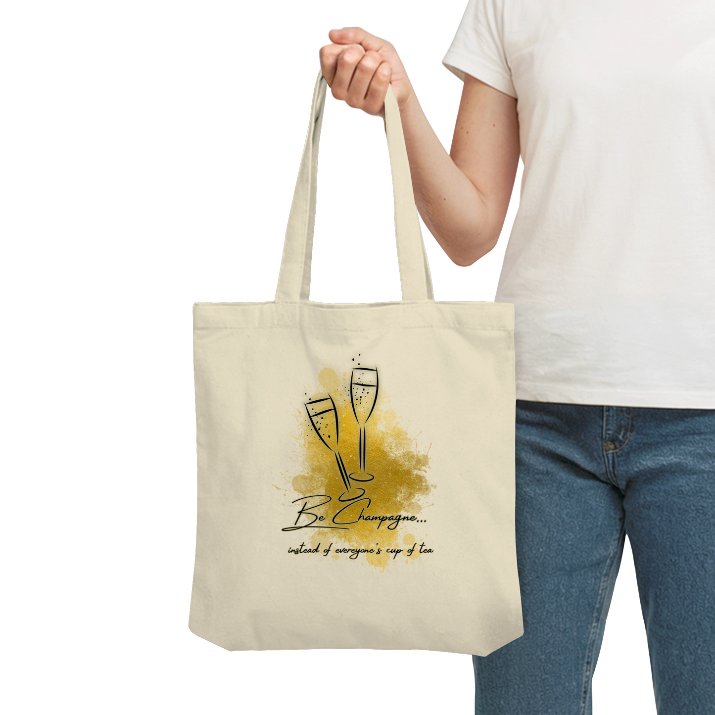 CHAMPAGNE! - Organic Tote Bag