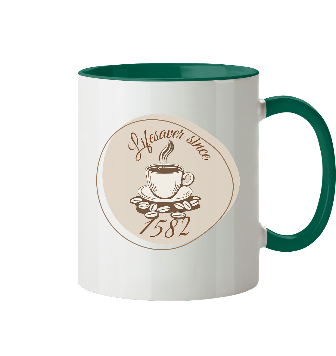 LIFESAVER! - Tasse zweifarbig