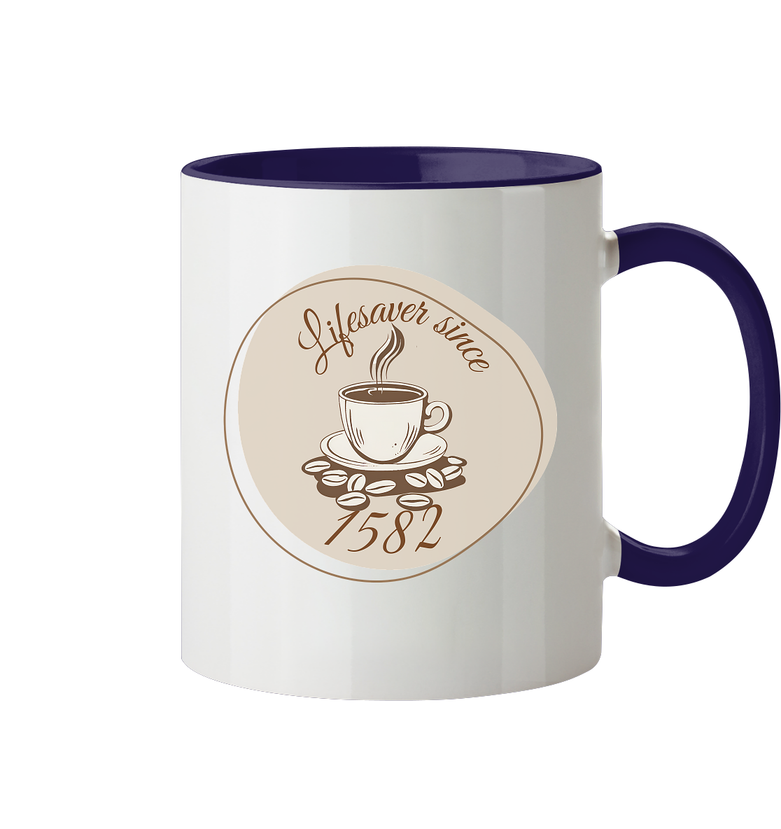 LIFESAVER! - Tasse zweifarbig