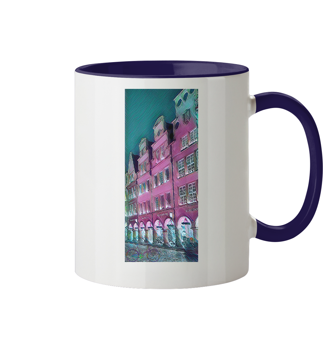 LOVEYOURTOWN! - Two-tone Mug