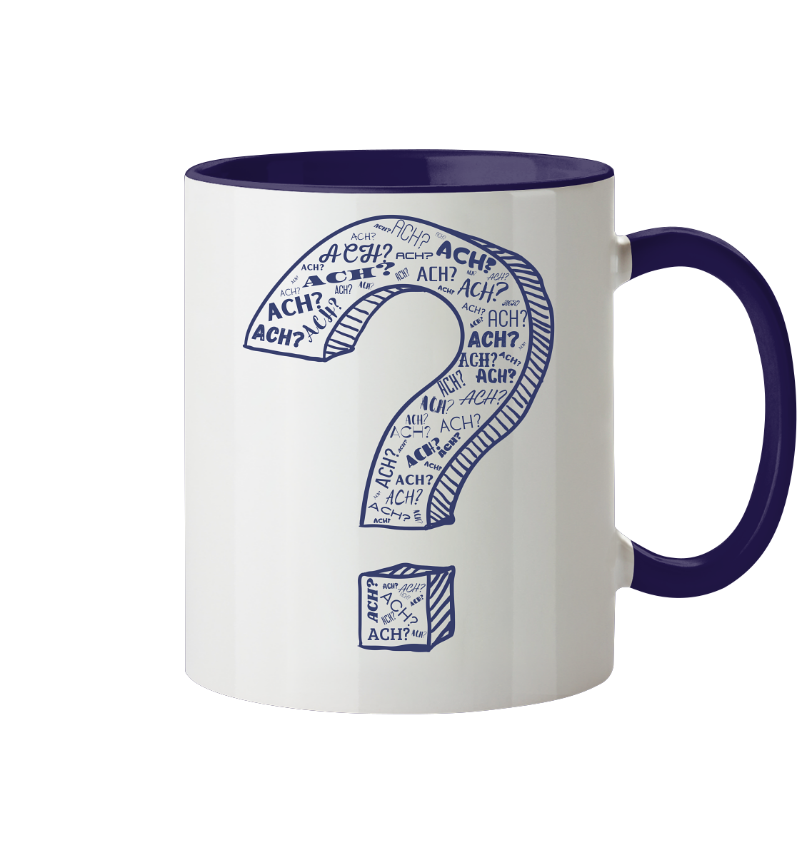 ACH?! - Two-tone mug
