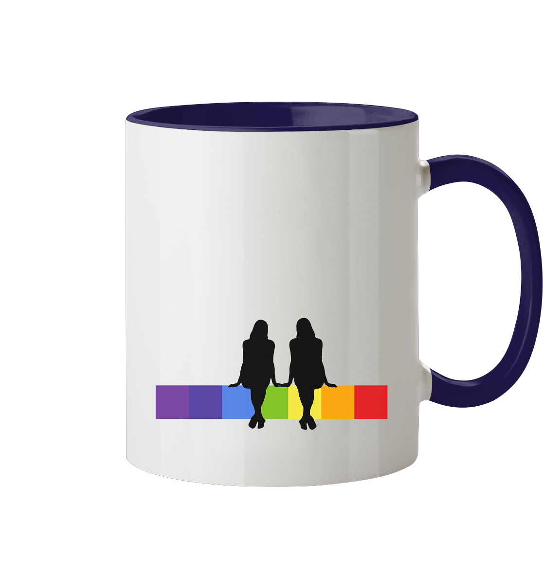 FEMALE COUPLE! - Two-tone mug