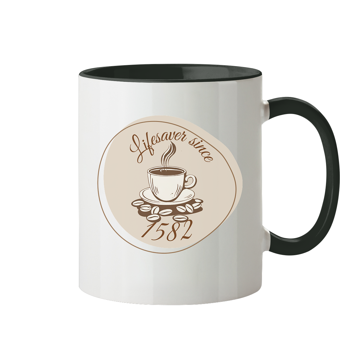 LIFESAVER! - Tasse zweifarbig