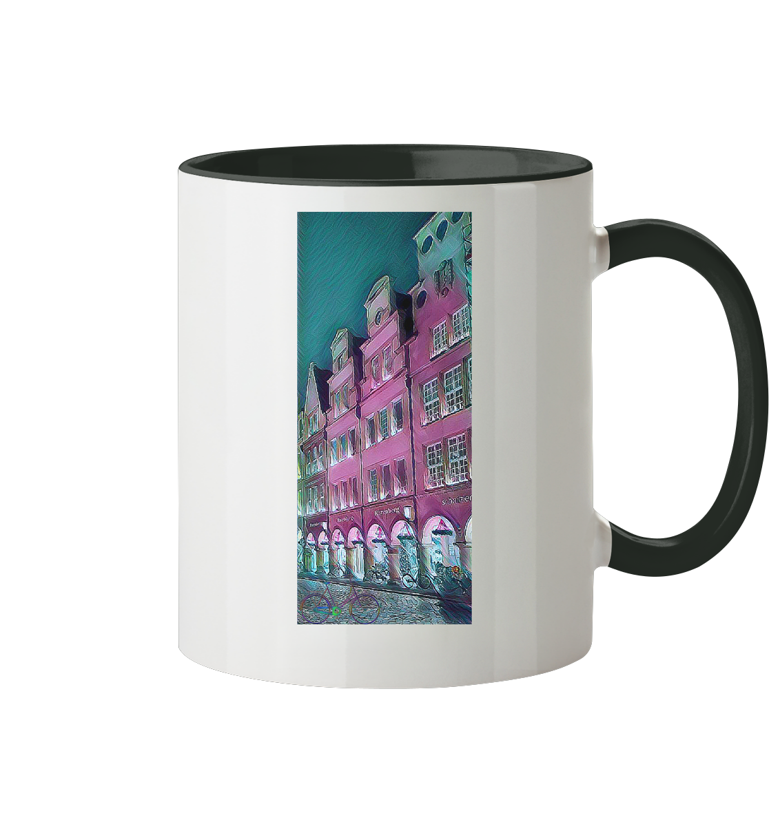 LOVEYOURTOWN! - Two-tone Mug