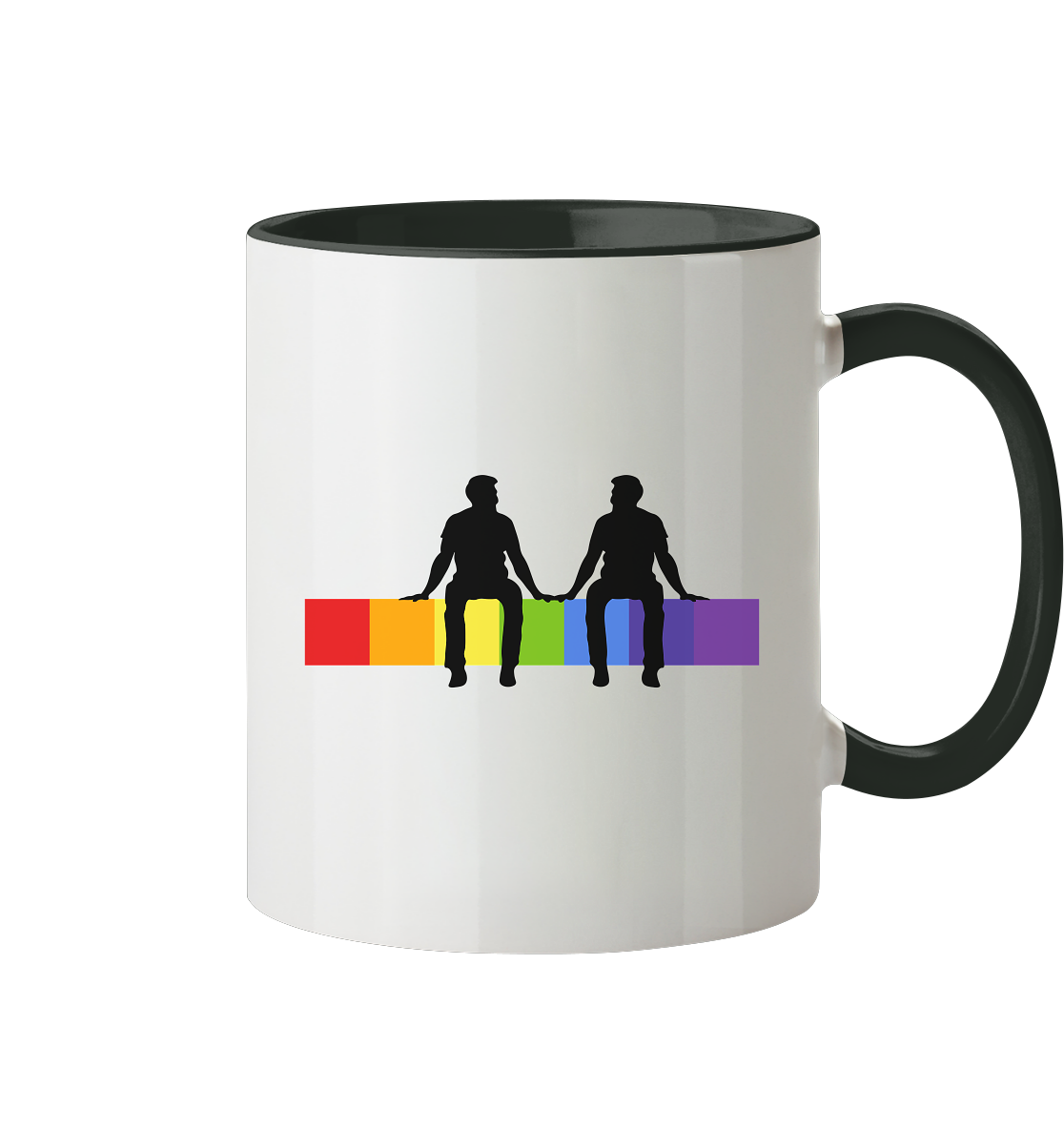 COUPLEMALE! - Two-tone mug