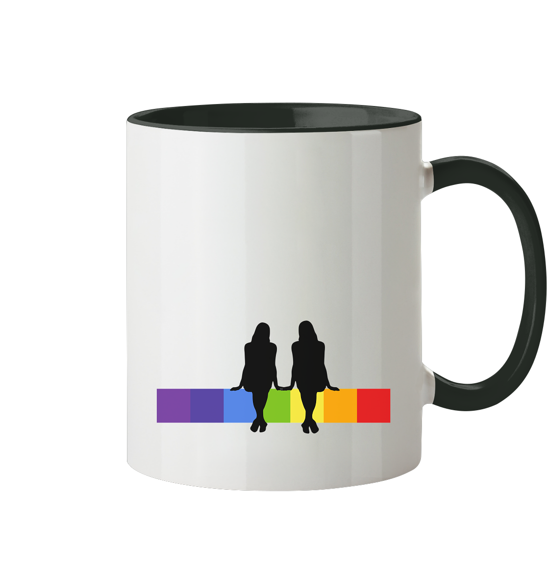 FEMALE COUPLE! - Two-tone mug