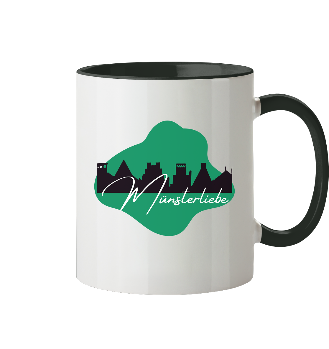 SKYLINEMÜNSTERLIEBE! - Two-tone mug
