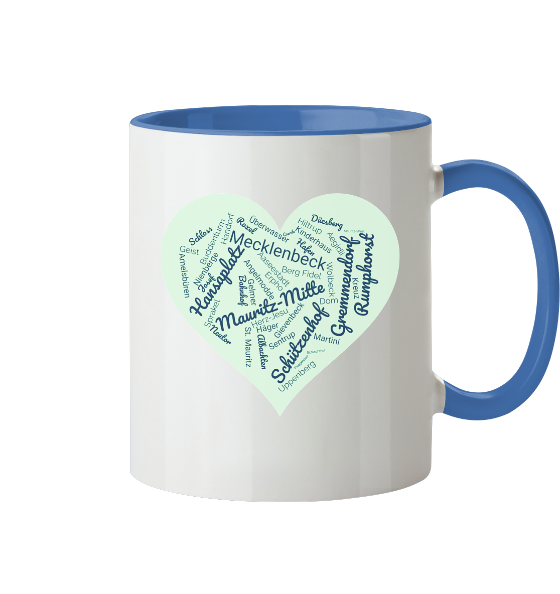 MÜNSTER HEART! - Two-tone mug