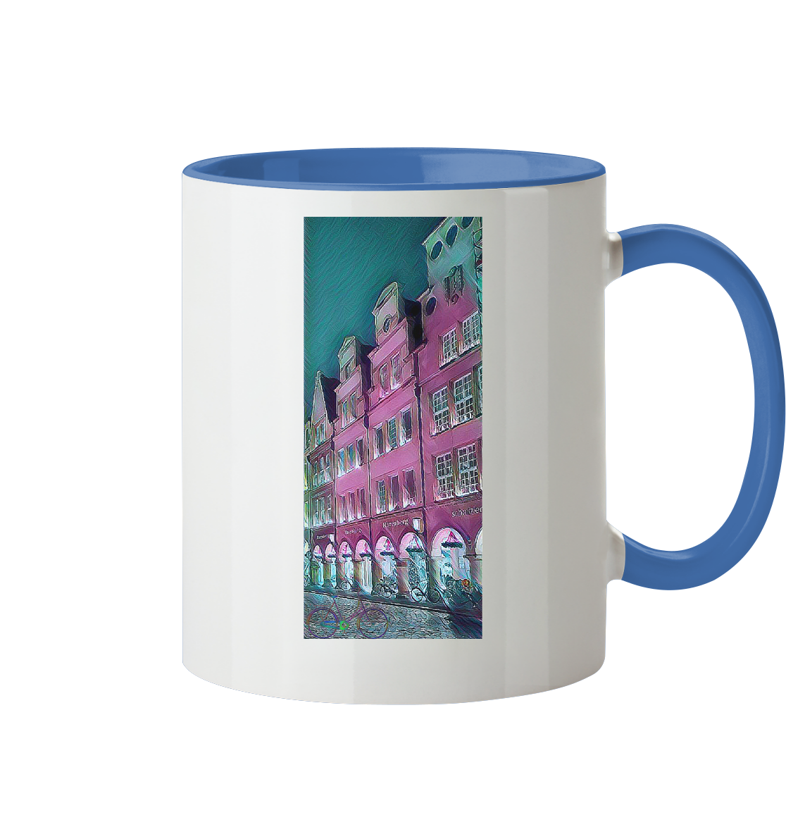 LOVEYOURTOWN! - Two-tone Mug