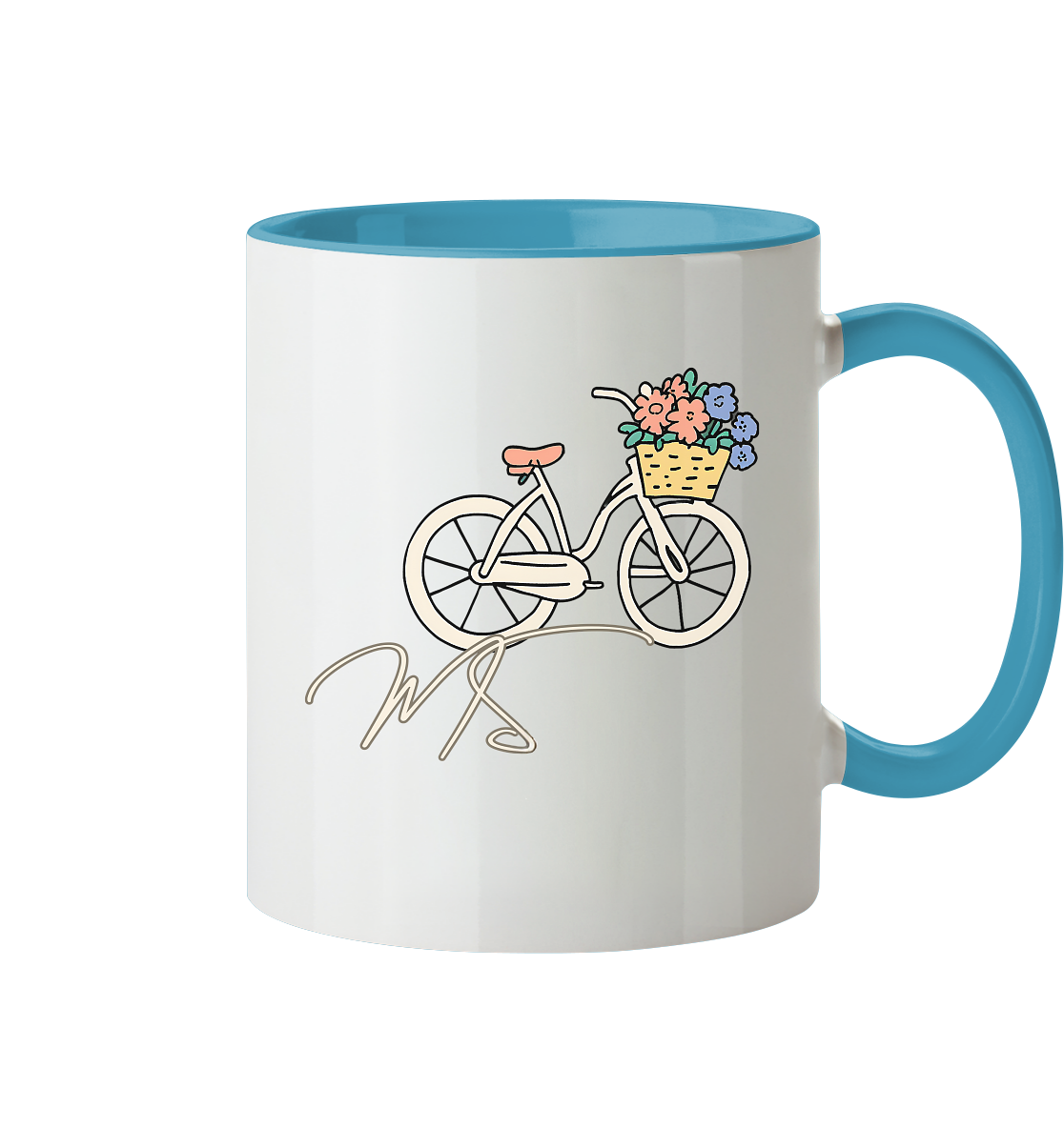 BLUMENLEEZE! - Tasse zweifarbig